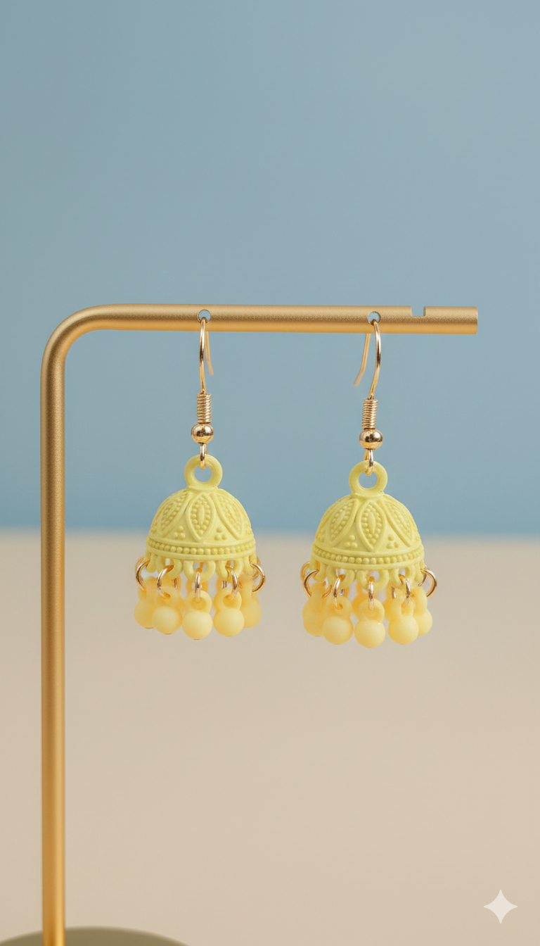 Daily charm jhumkay (Small)