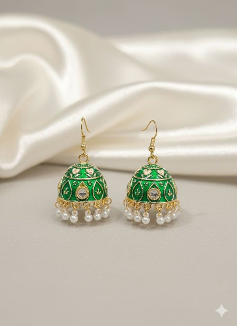 Zar-e-Noor Pearl Jhumka